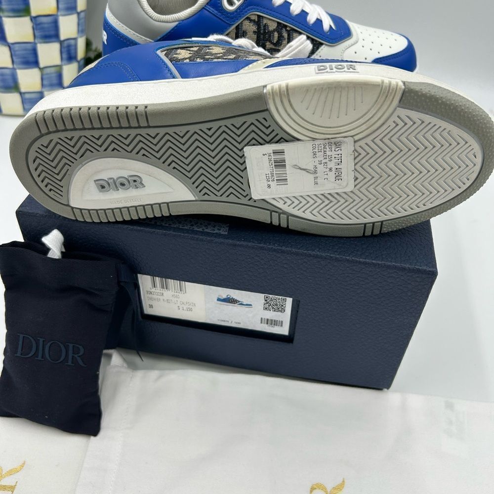 Women’s Dior B 27 low top leather sneakers size 39 made in Italy - Picture 8 of 12